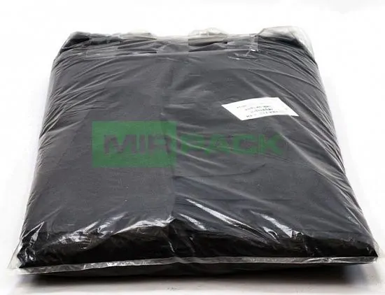 Мешки для мусора 180 литров, 50 мкм, черные, в пачках 100 шт - Вид 3