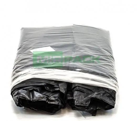 Мешки для мусора 180 литров, 50 мкм, черные, в пачках 100 шт - Вид 4