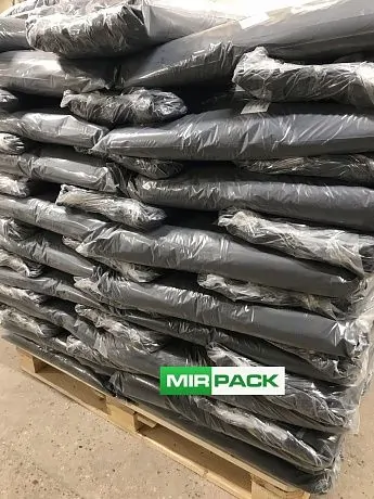 Мешки для мусора 180 литров, 50 мкм, черные, в пачках 100 шт - Вид 7